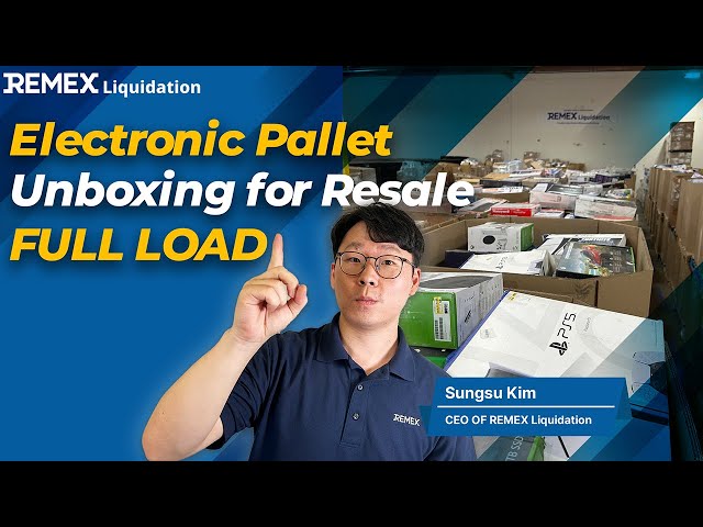 Unboxing and Testing a Wholesale Electronics Pallet for Profit