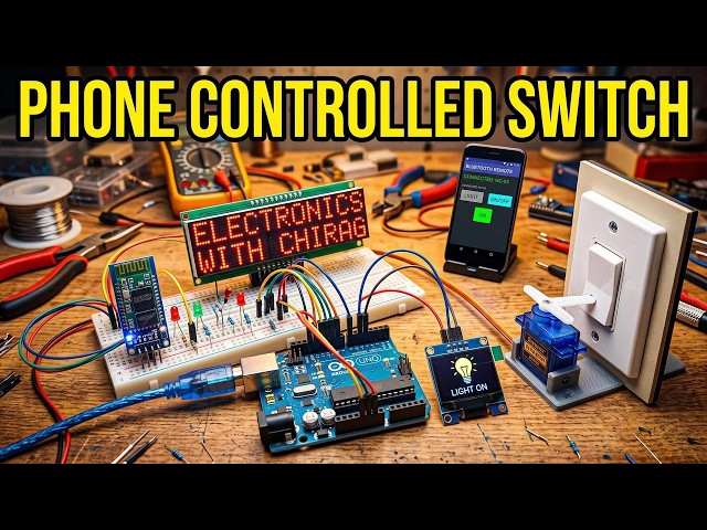 Make Your Own Phone Controlled Switch #diy  #arduino  #smart  #robot  #arduinoproject