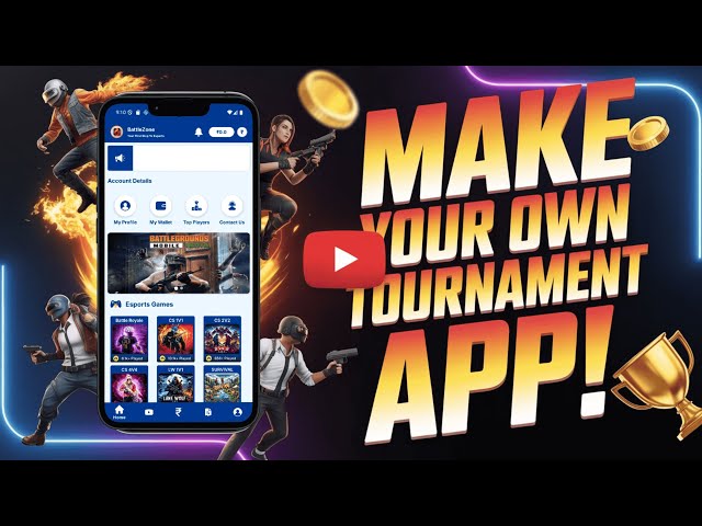FreeFire Tournament App Making by Simple Method | Source Code Download