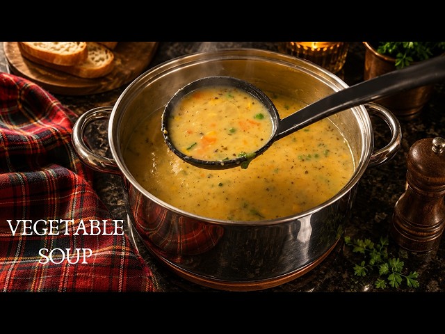 The Best Cream Of Vegetable Soup!  Delicious & Easy Scottish Recipe