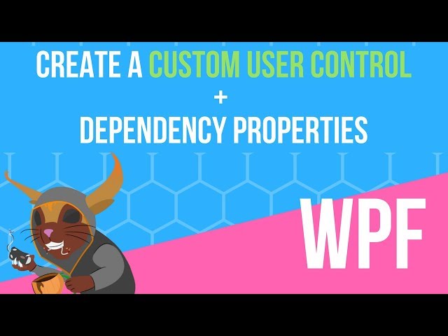 WPF Custom User Control + Dependency Properties