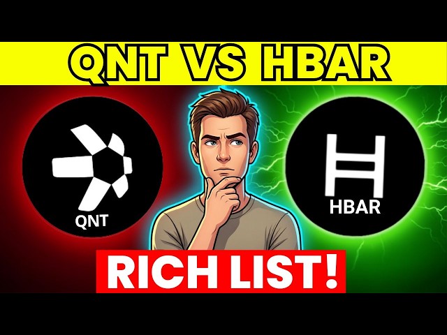 QNT vs HBAR: The Real Sleeping Giant? Rich List Data Revealed!