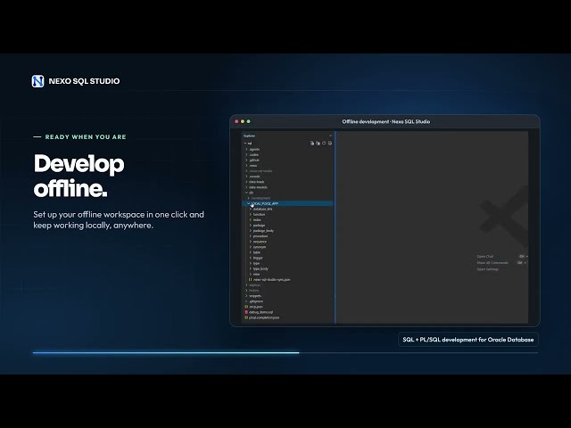 Nexo SQL Studio Features