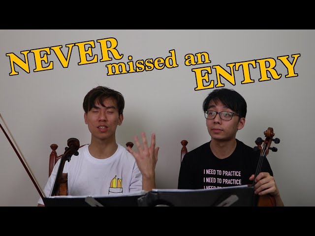 Things Never Said By Orchestral Musicians