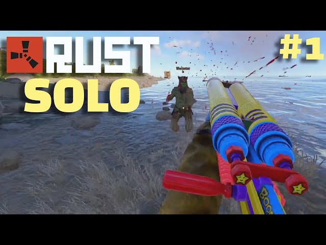 RUST SOLO #1 🏆 THIS IS HOW A PLAYER WITH 13,500+ HOURS STARTS 🏆 GAMEPLAY IN SPANISH
