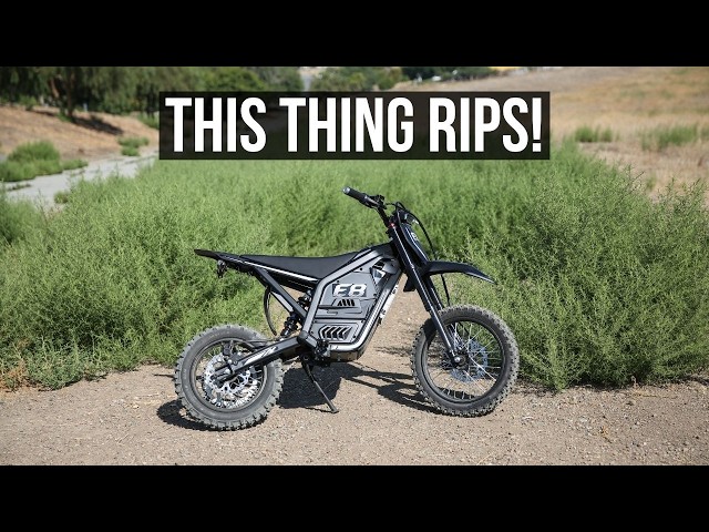 Qlife Vela E8 Electric Dirt Bike!
