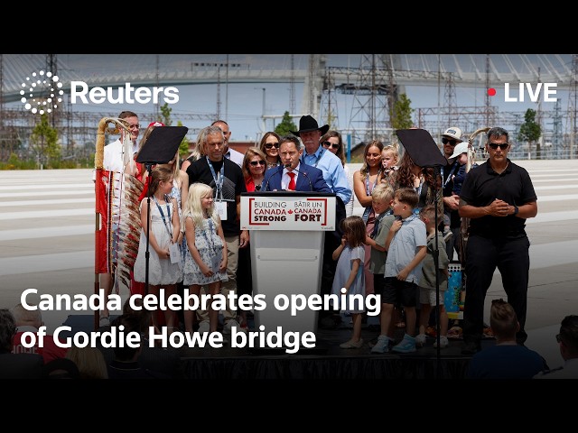LIVE: Canada celebrates opening of Gordie Howe bridge
