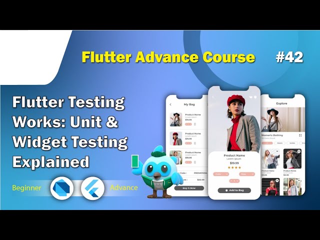 How Flutter Testing Works: Unit & Widget Testing Explained | Flutter Testing Tutorial 2026