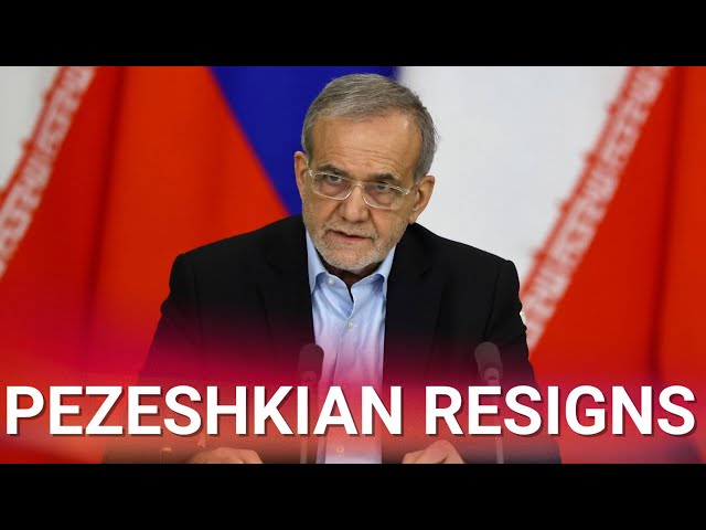 Barbaric IRGC take over Iran’s shambolic government as President Pezeshkian offers resignation