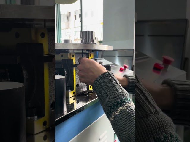 Paper Tube Curling Machine with debugging