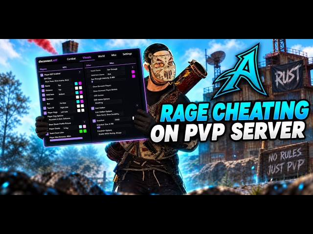 *Wallbang, inf fly* Testing out if this is actually the best rust cheat on the market!