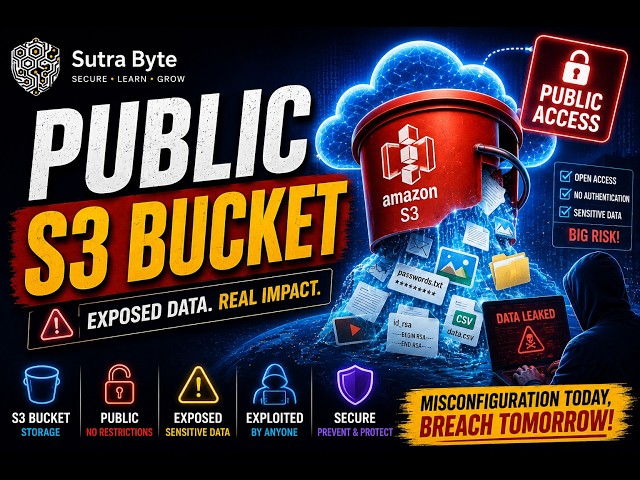 How a Public S3 Bucket Can Become a Data Exposure Risk