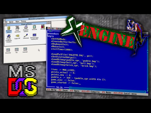 How to make MS-DOS game in 2026 (ASMR Programming)