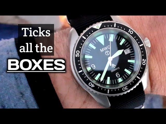 Viable Value-Packed Alternative to a CWC? The MWC Quartz Diver! #watchreview