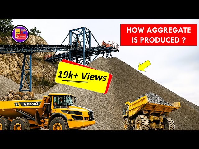 How construction Aggregate is produced | Aggregate