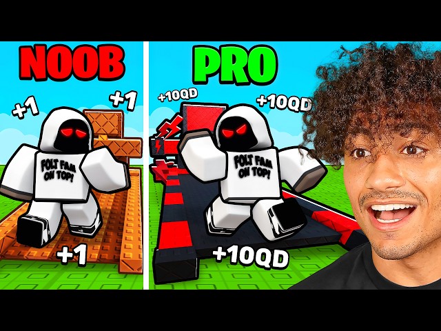 NOOB To PRO Using ONLY ROBUX In Roblox Keyboard Escape..