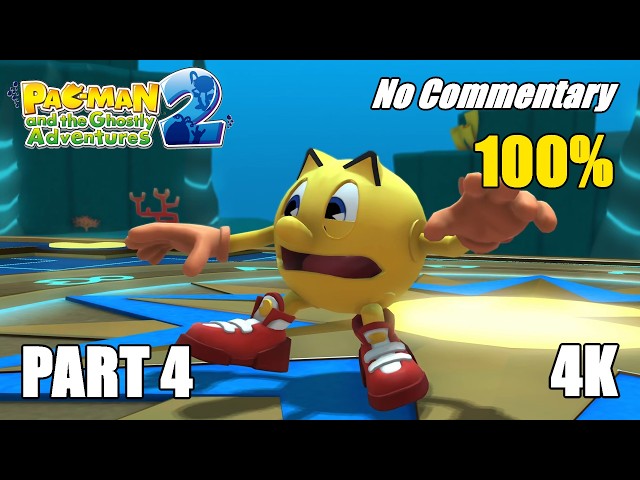 Pac-Man and The Ghostly Adventures 2 | Part 4 – 100% Full Playthrough [4K No Commentary]