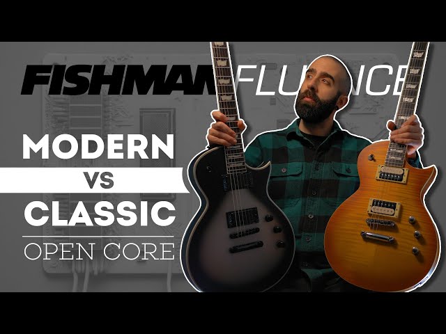 Fishman Fluence MODERN VS CLASSIC Open Core Shootout | ROCK & METAL Humbucker Demo 2023