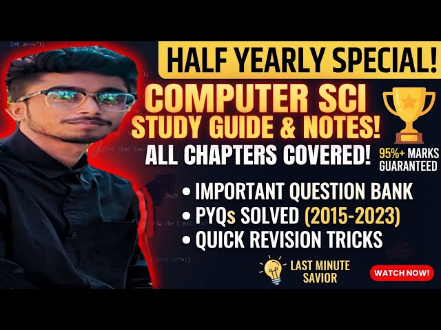 Important Question and Study Guide For Class X Seba Computer Sci 💯 - Complete Guide Notes For HSLC 