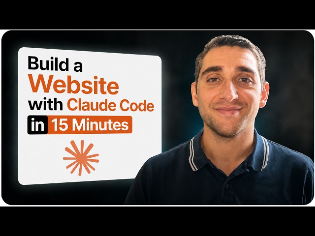 Build a Website with Claude Code in 15 Minutes