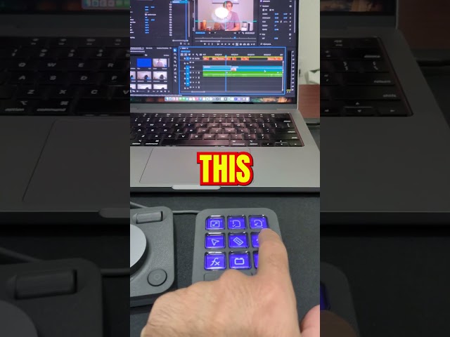 Fastest Way To Cut Tracks Premiere Pro MX Creative Keypad
