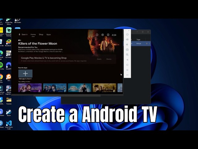 How To Create an Android TV Emulator on Windows 11
