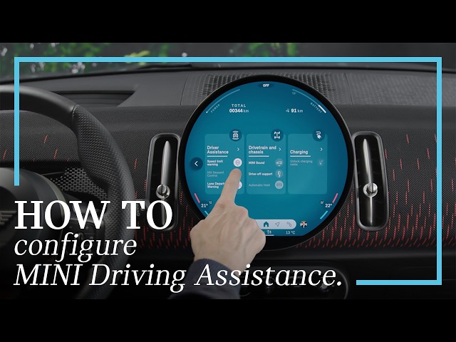 Guía práctica: Configuración de los sistemas de asistencia a la conducción MINI