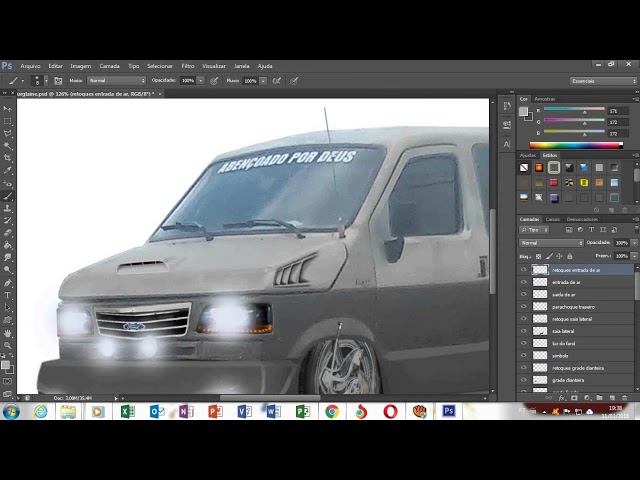 Virtual Tuning Ford Furglaine Speed Art