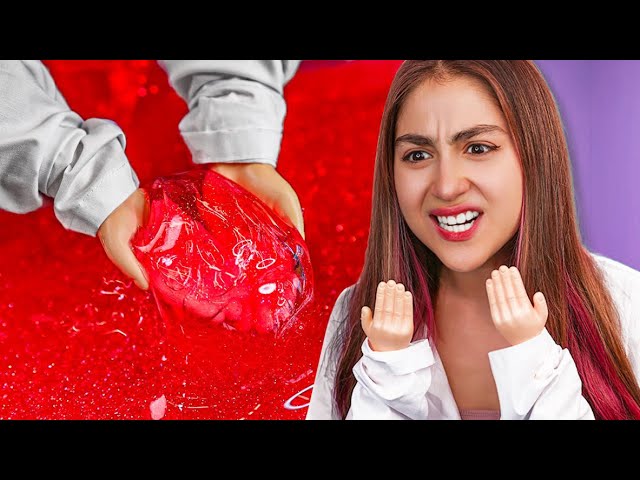 Making TINY Slime with TINY Hands!