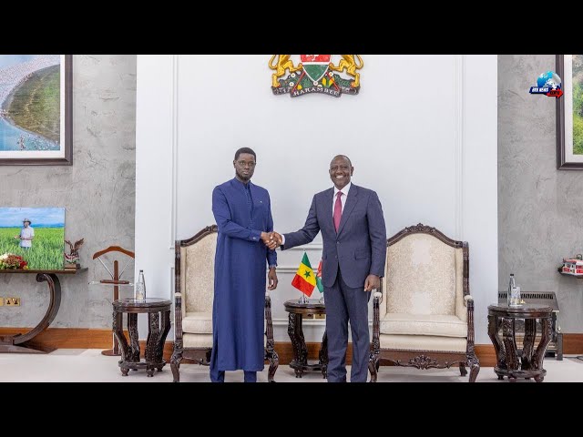 President Ruto Welcomes Senegalese President Bassirou Diomaye Faye at State House Nairobi!