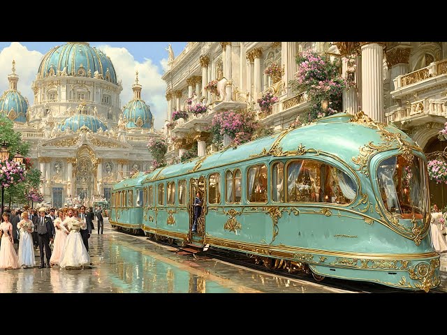 “Let’s Explore the Royal Palace & Luxury AI-Generated Train | Ultra Realistic Fantasy Journey in 4K”