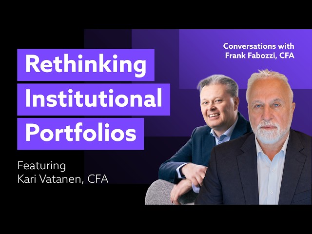 Conversations with Frank Fabozzi, CFA Featuring Kari Vatanen, CFA