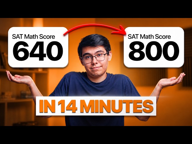 SAT Math Tips That ACTUALLY Work In 19 Minutes