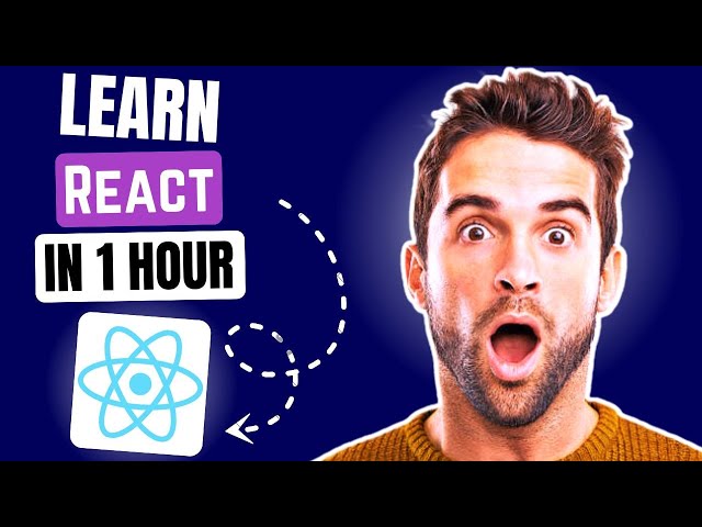 React Crash Course for Beginners | Learn React in 1 Hour (Mini Projects)