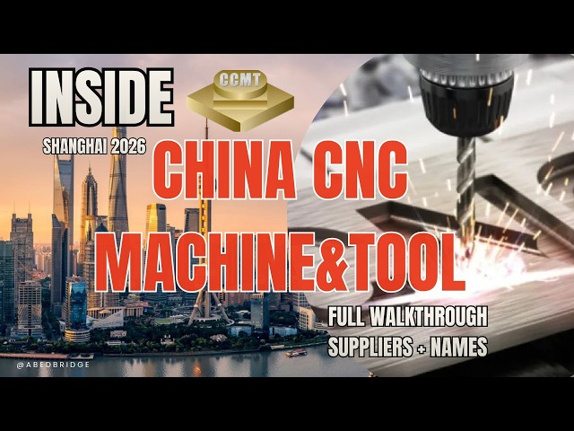 China CNC Machine And Tool Expo 2026 Walkthrough | +100 Suppliers and Factory Newest Products