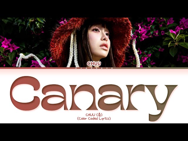 CHUU Canary Lyrics (Color Coded Lyrics)