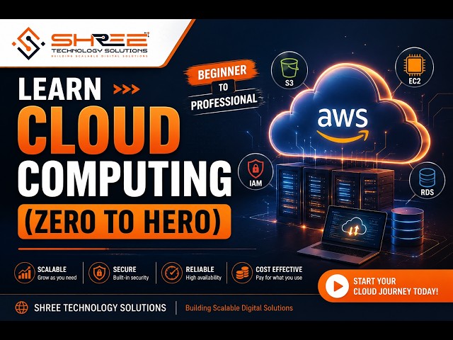 Cloud Computing & AWS Full Course | Complete AWS Tutorial for Beginners