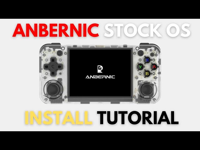 How to Install New Anbernic Stock Firmware | RG35XX PLUS & H Version | For Beginners