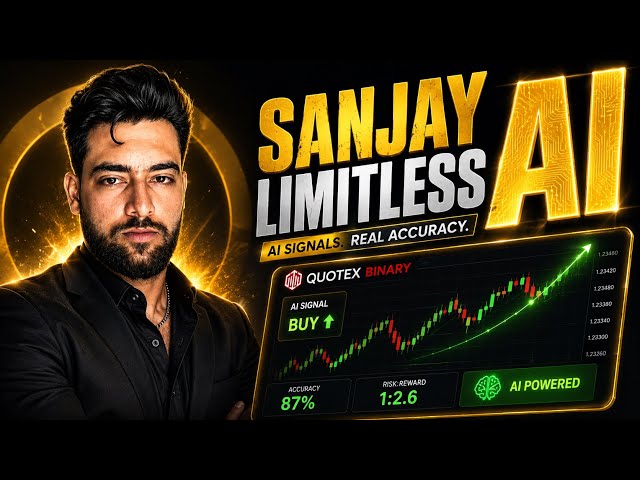 I Built an AI for Quotex Binary 🤯🔥 | AI Signals Are LIVE! | Sanjay Limitless AI