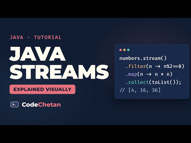 Stop Writing Loops — Java Streams Explained Visually