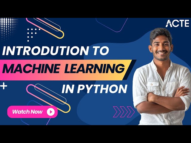 Introduction to Machine Learning in Python