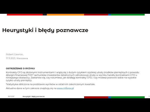 Heurystyki i błędy poznawcze