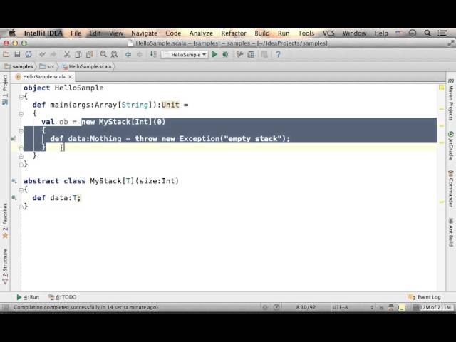Anonymous Inner Classes in Scala