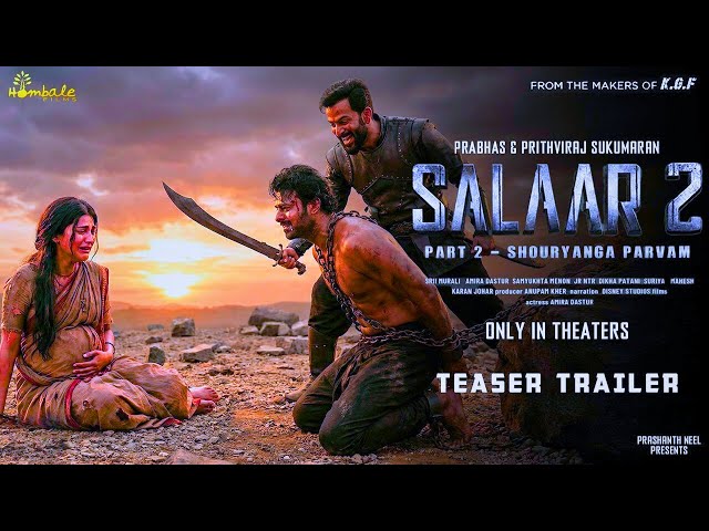 Salaar: Part 2 - Shouryanga Parvam | Official Trailer | Prithviraj | Prabhas | South Movie 2026