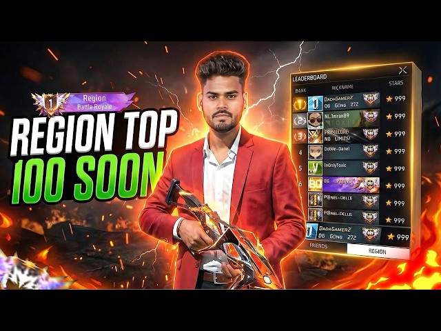 AAJ HOGA CSR PUSH TO REGION 999+⭐🚀GO FOR 500K🔥😎🖥️#classyff #nonstopgaming #freefirelive #rai