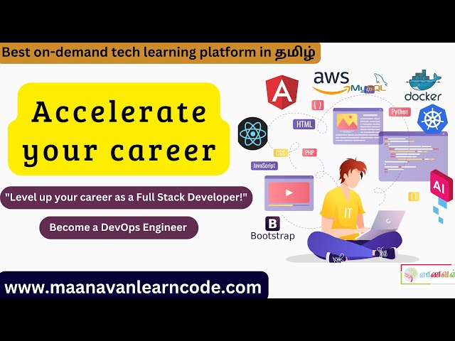 Best Web Development Courses in Tamil | Full Stack Development | MERN | MEAN | Cloud | DevOps Course