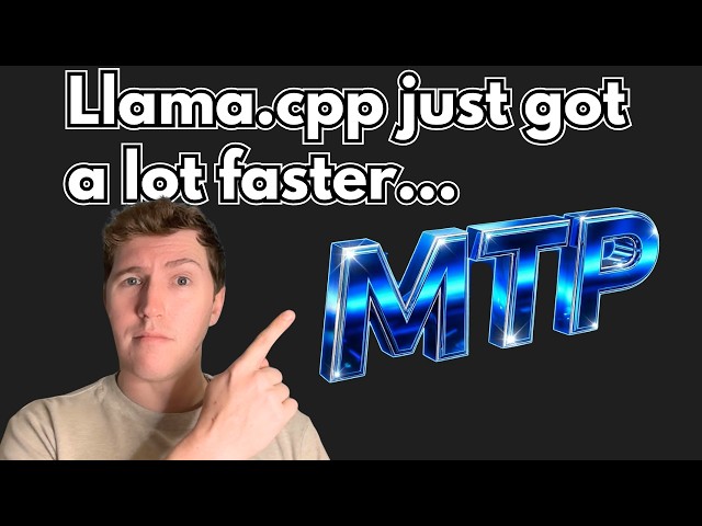 Llama.cpp Just Merged MTP And You Should Be Using It.
