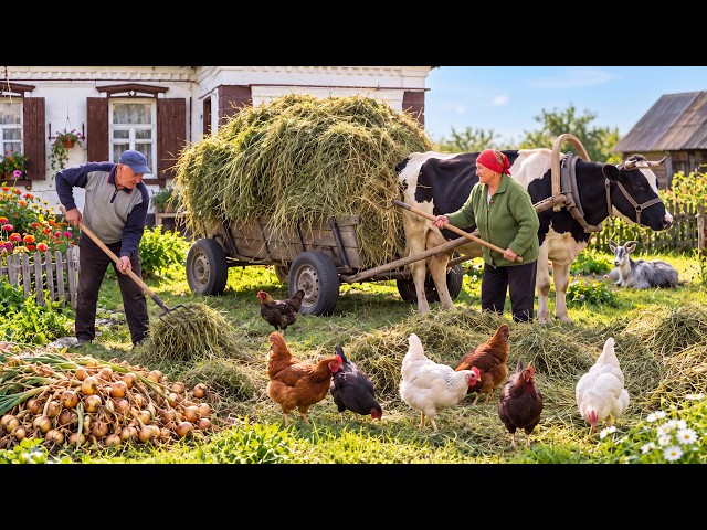 A Simple Day in the Countryside | Farm Work, Homemade Food & Peaceful Country Life