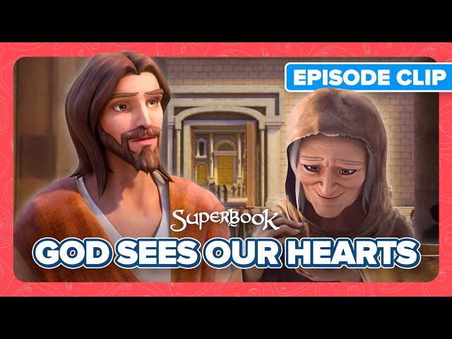 Give Cheerfully to the Lord | Superbook - Widow’s Mite English Clip