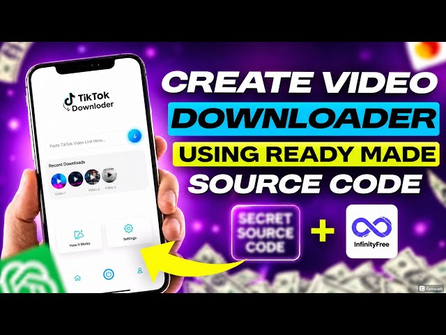 🤯😱How To Make Own All Video Downloader (2025) | Build & Rank Your Own Tool!